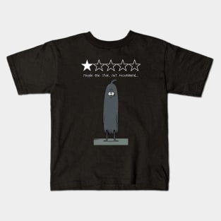 People One Star, not recommend...little guy, gift present ideas Kids T-Shirt